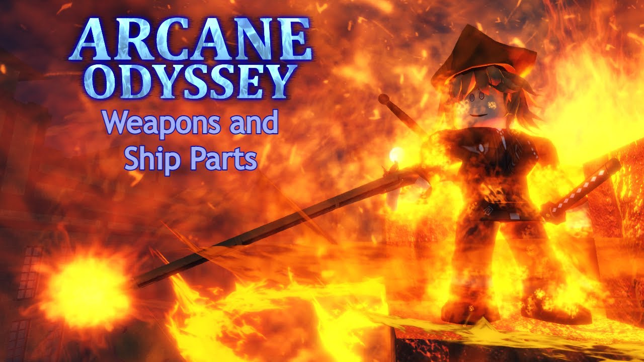 Arcane Odyssey (Weapons and Ship Parts Showcase)