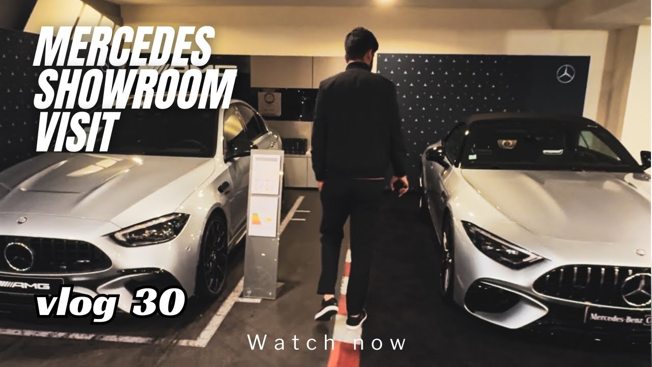 Mercedes Showroom visit in Paris | Bilal Marth |