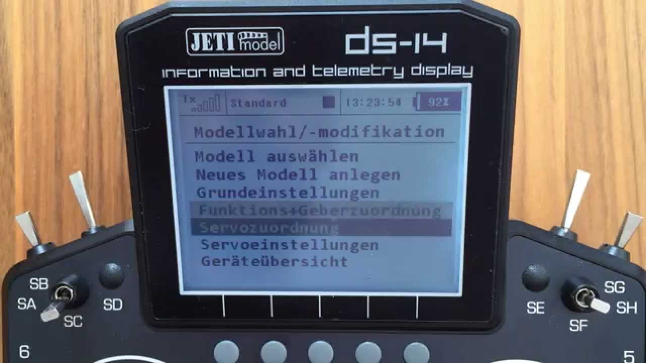 Jeti DS-14 mit HC3SX/BD3SX und Rettungsfunktion