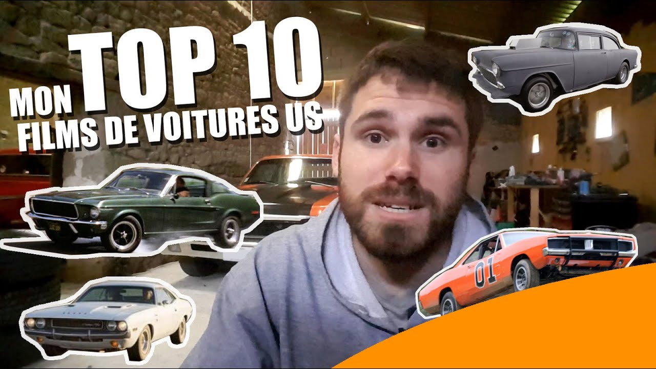 TOP 10 FILMS DE VOITURES US ! - mon classement