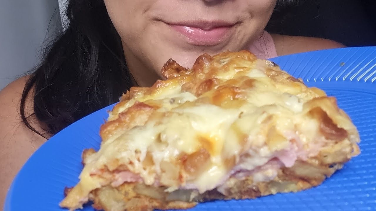ASMR Pastel de papa con jamón y queso  | ASMR en Español