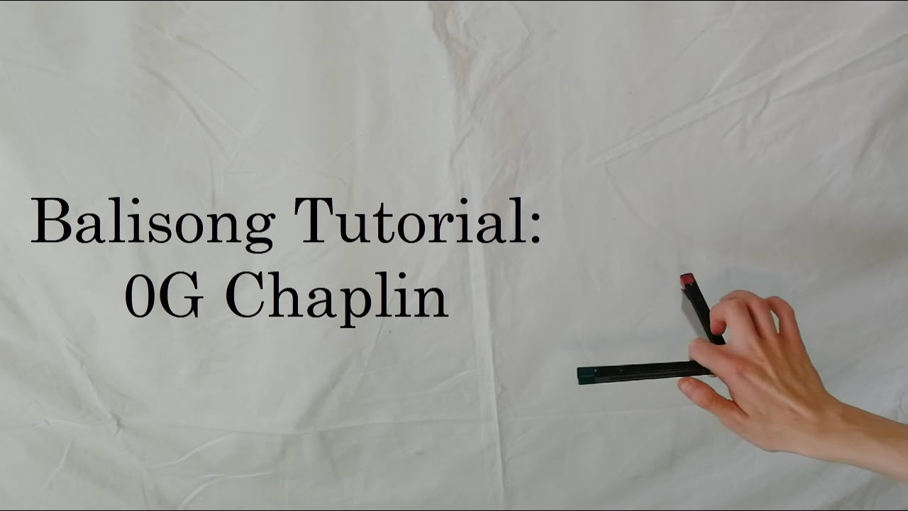 Advanced Balisong Tutorial: 0G Chaplin