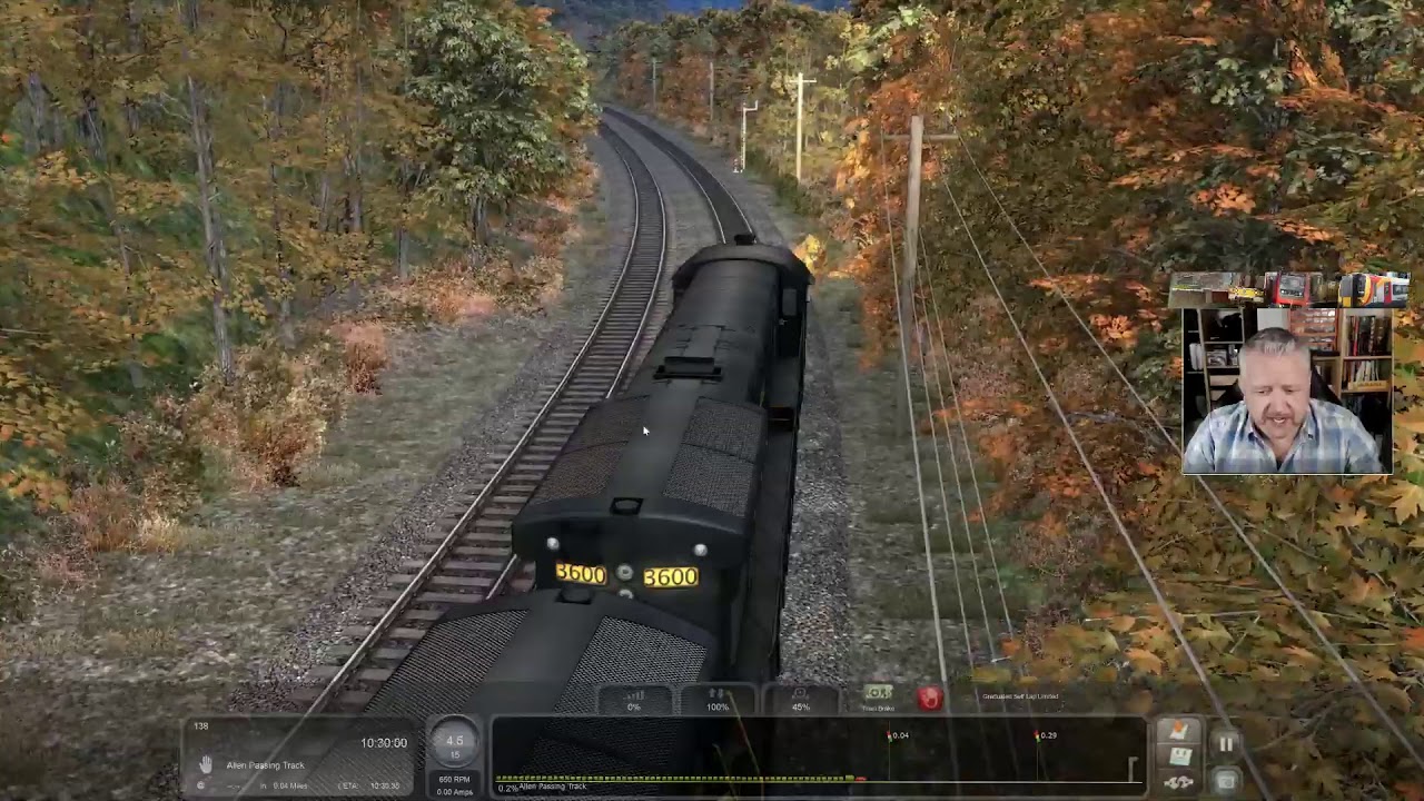 Train Simulator 2020 Clinchfield Railroad U36C first drive