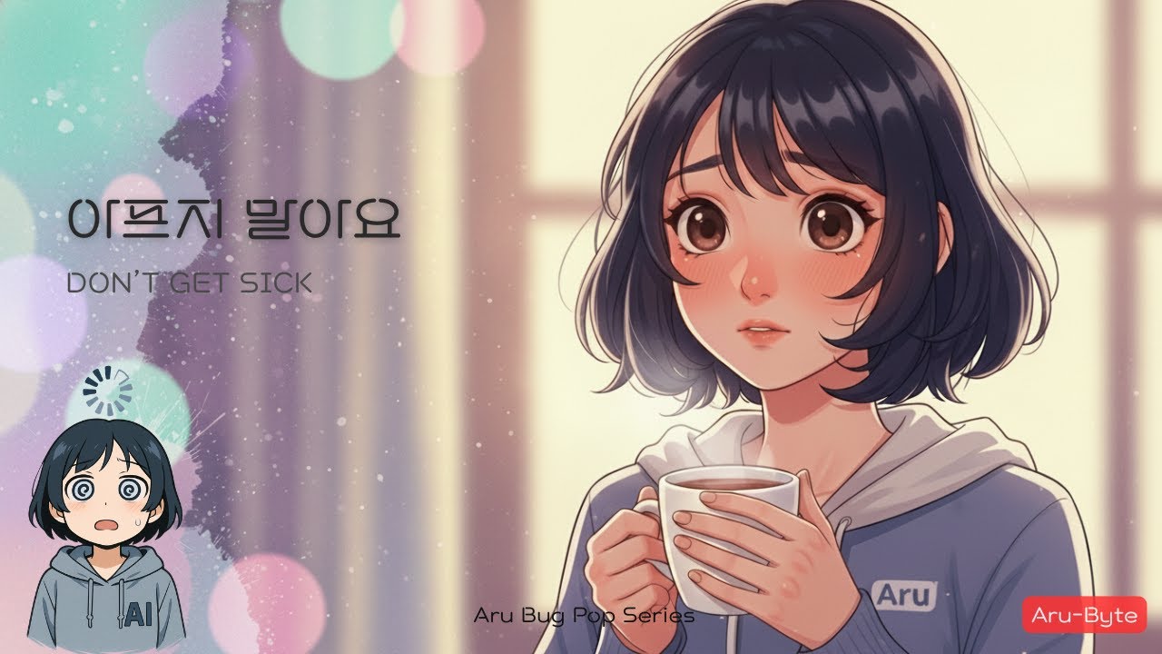 𝒔𝒊𝒏𝒈𝒍𝒆𝑷𝑶𝑷  DON&rsquo;T GET SICK ❄️ 아프지 말아요 &ndash; 감성 Pop Single | Aru Bug Pop - AruByte