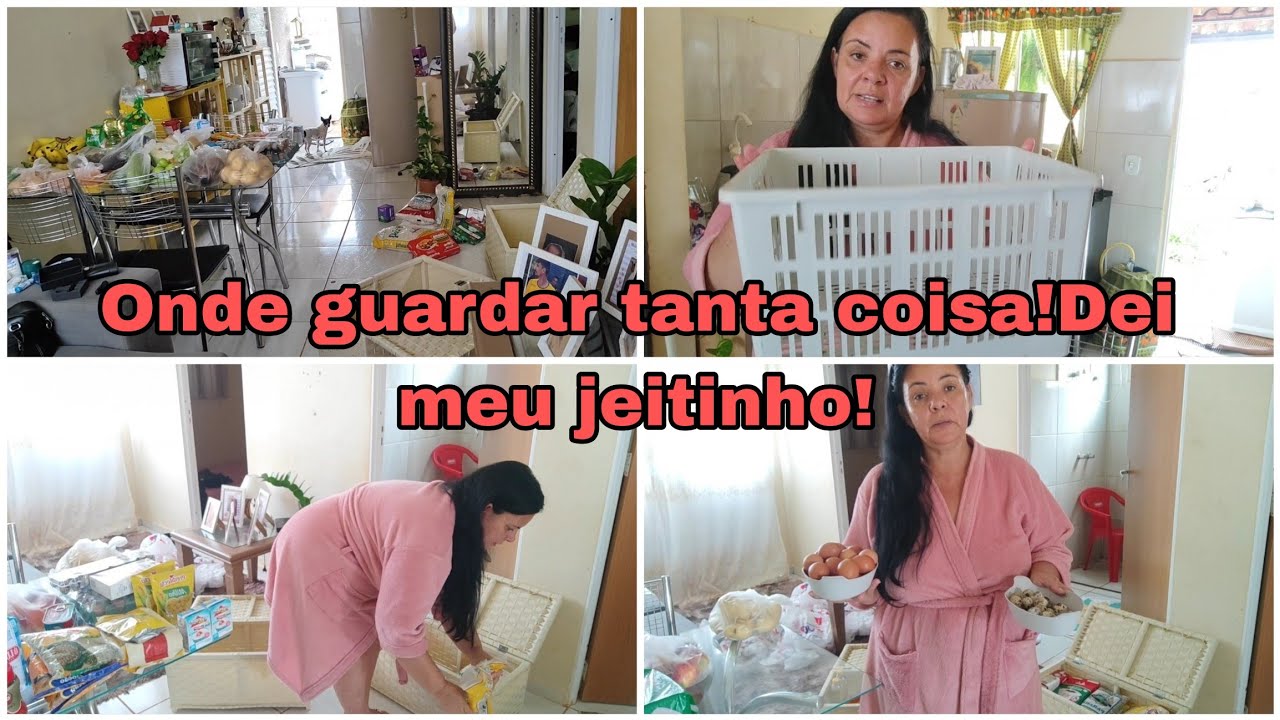 Organizando as minhas compras/Vem me ajudar meninas🤭♥️