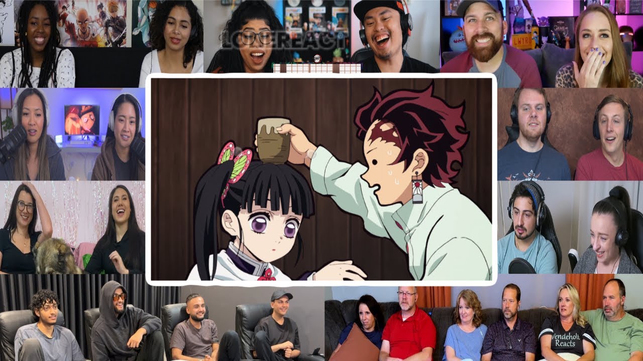 Tanjiro Finally Beats Kanao! Scene - Demon Slayer S1 Ep25 | Reaction Mashup