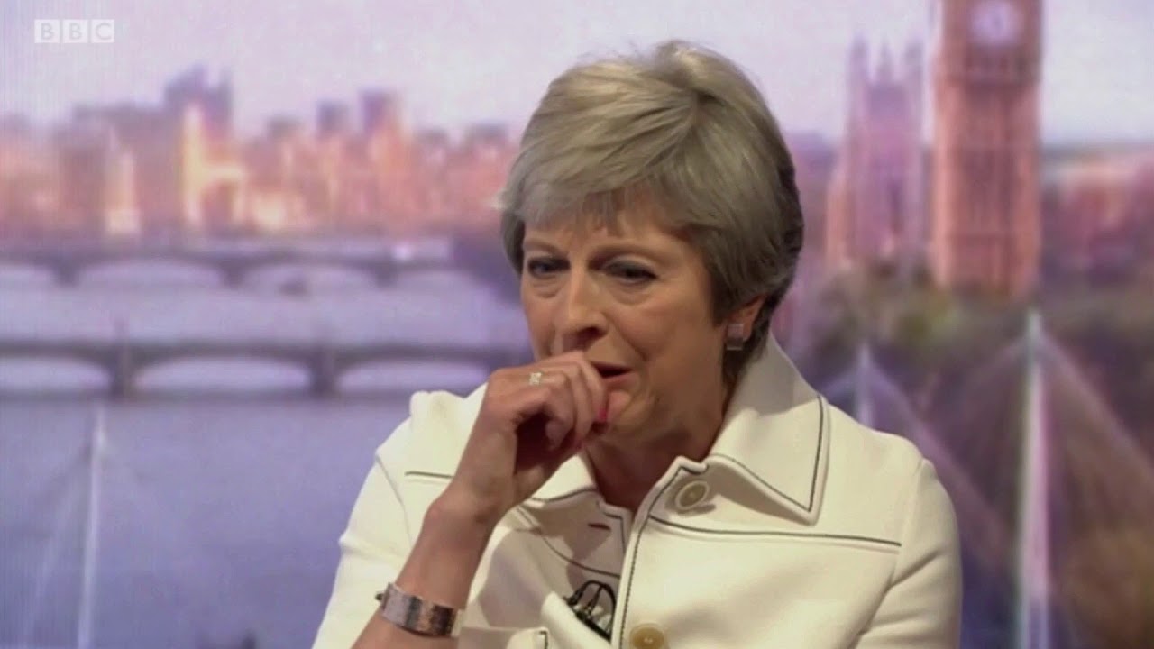 Theresa May defends her Chequers Plan on Andrew Marr