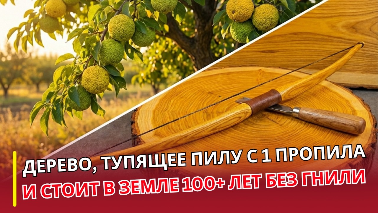 УРОЛОГ ОТВЕЧАЕТ: Дерево, которое ломает бензопилы и не гниёт 100 лет — почему о нём забыли?