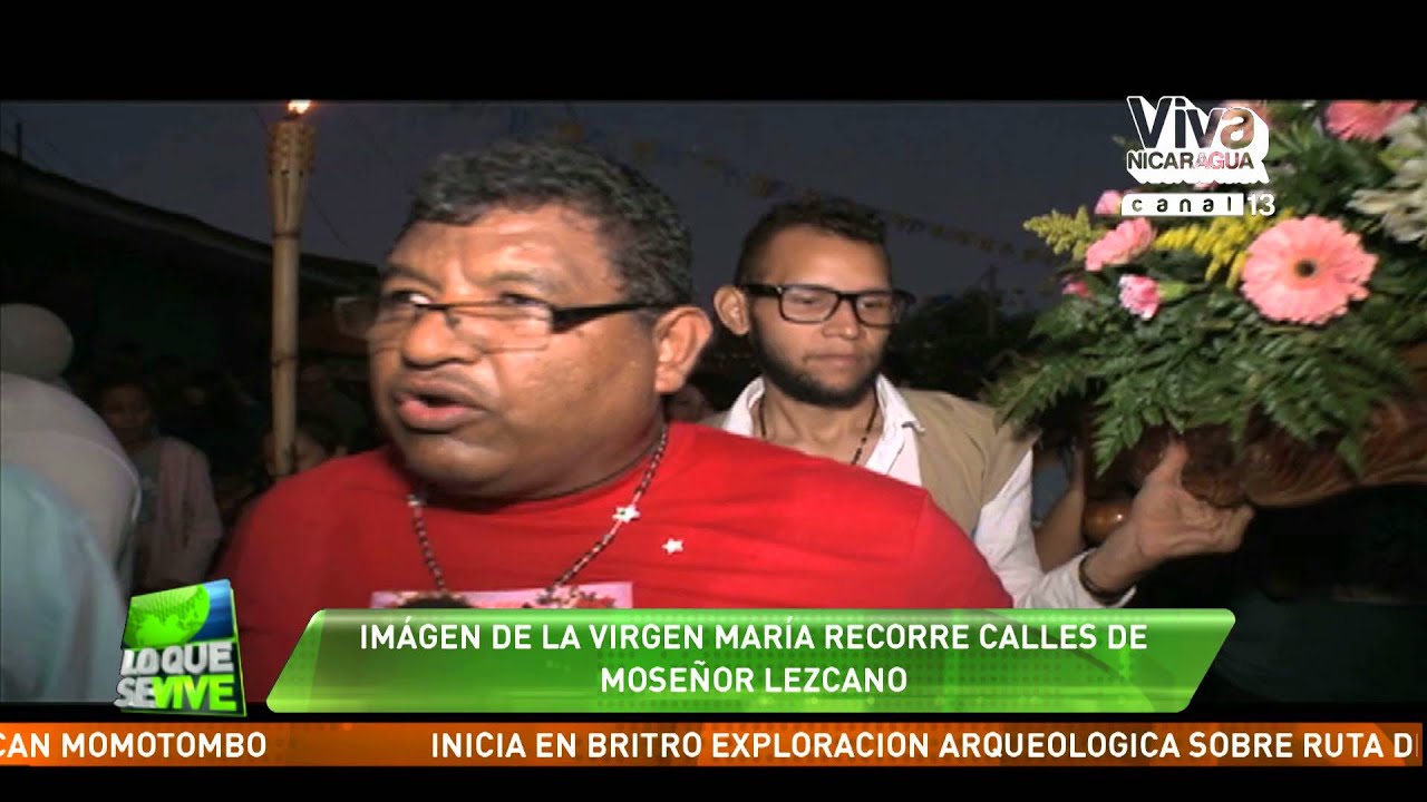 Imagen de la Virgen Mar&iacute;a recorre calles de Monse&ntilde;or Lezcano