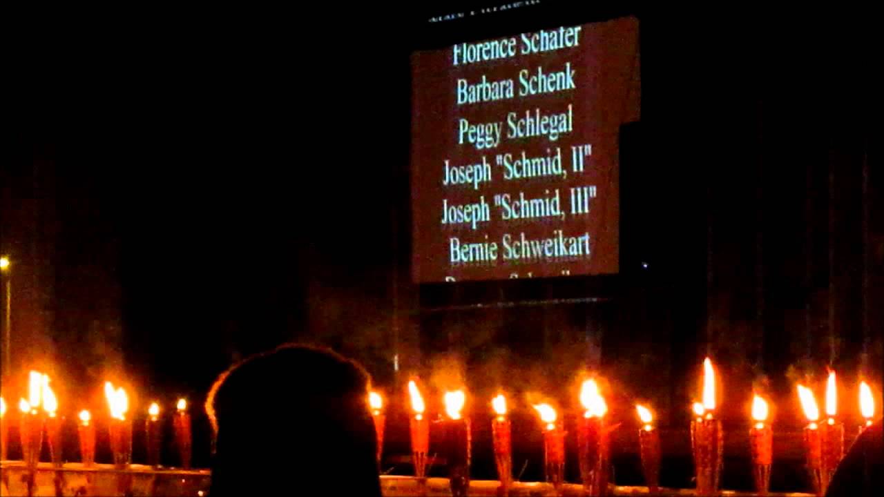 Relay For Life Luminaria Ceremony