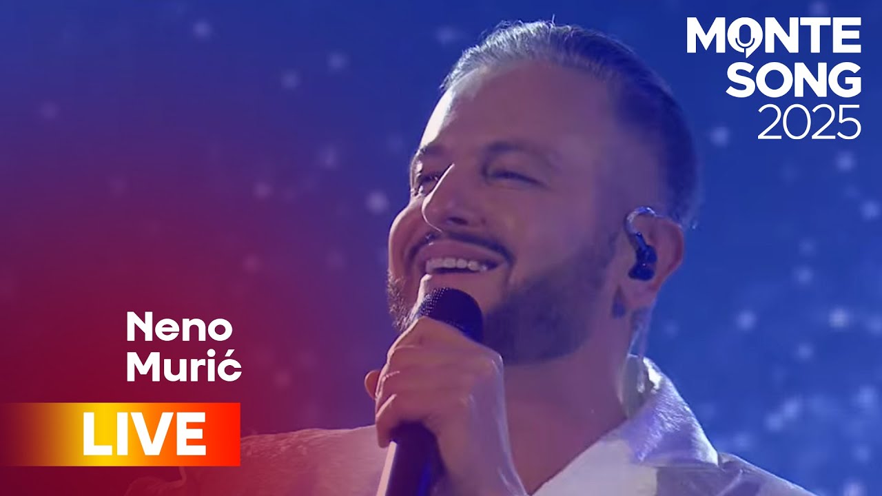 Neno Murić — Ako čuješ glas | MONTESONG 2025 LIVE 🇲🇪