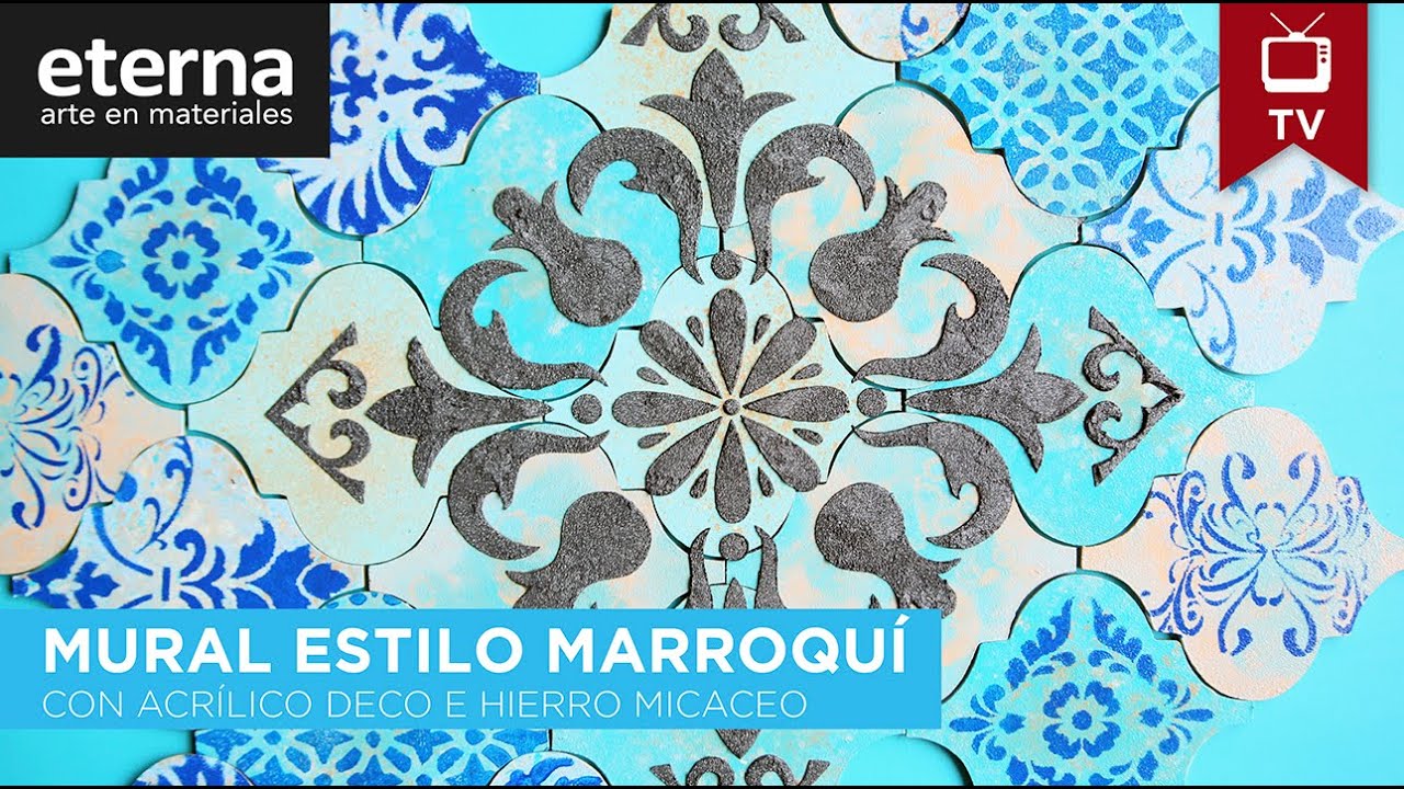 T&eacute;cnica &middot; Mural Estilo Marroqui