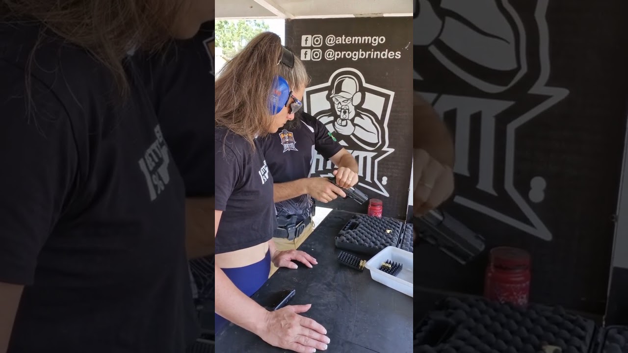 Treinamento 2 prova CR. instrução, mira e gatilhada.