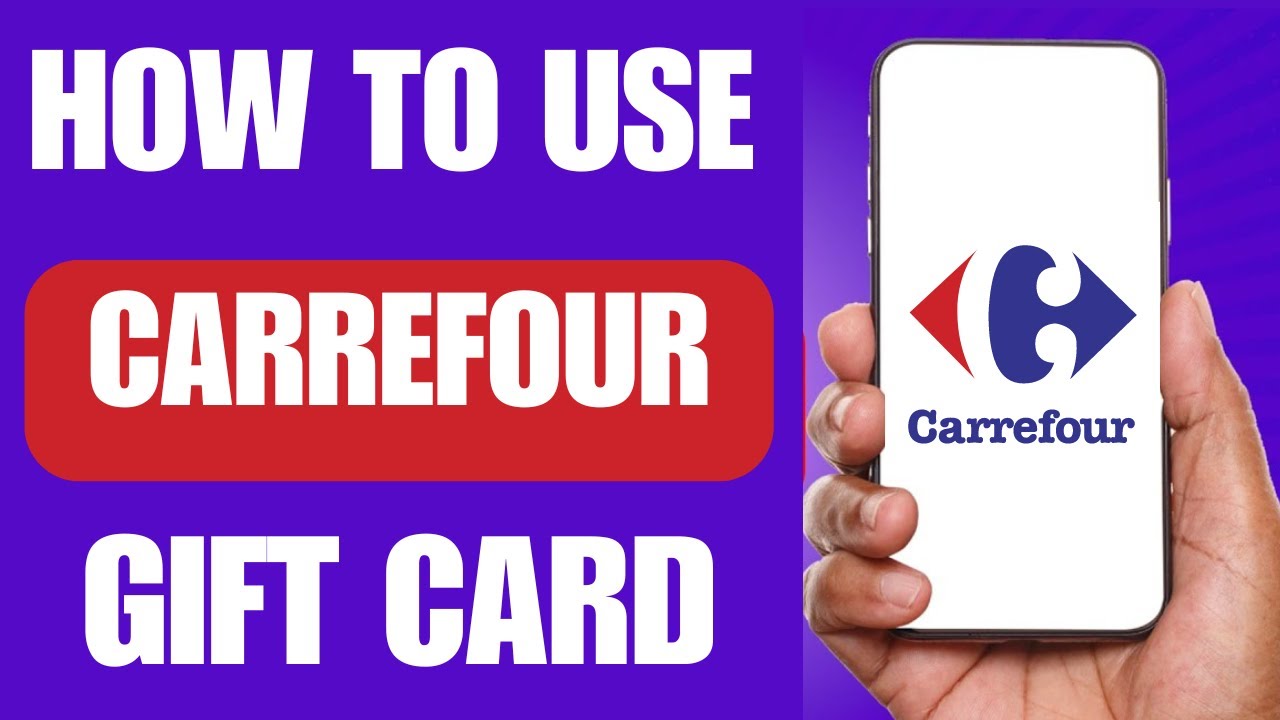 Как использовать подарочную карту Carrefour | Как использовать подарочную карту Carrefour