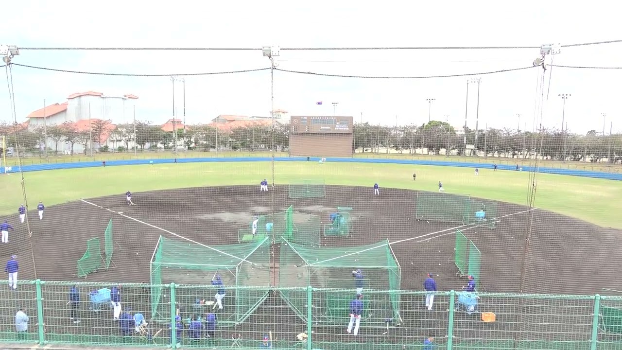 中日ドラゴンズ2軍・春季キャンプ　フリーバッティング　2026年2月8日　オキハム読谷平和の森球場（沖縄県読谷村）