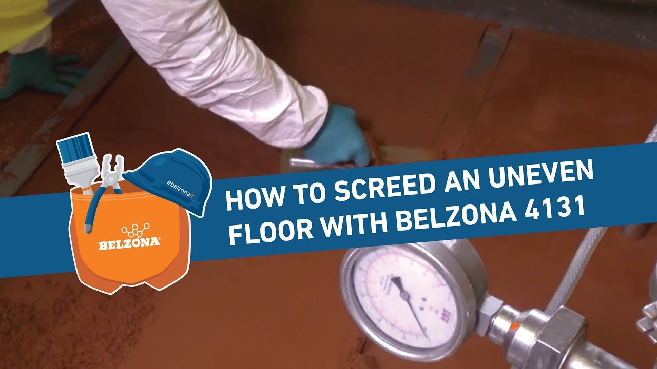 How to Screed an Uneven Floor with Belzona 4131