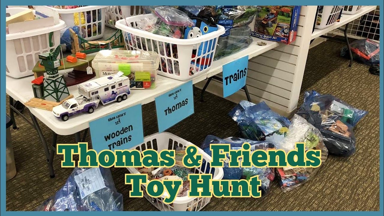 Thomas and Friends Thrift Store Toy Hunt