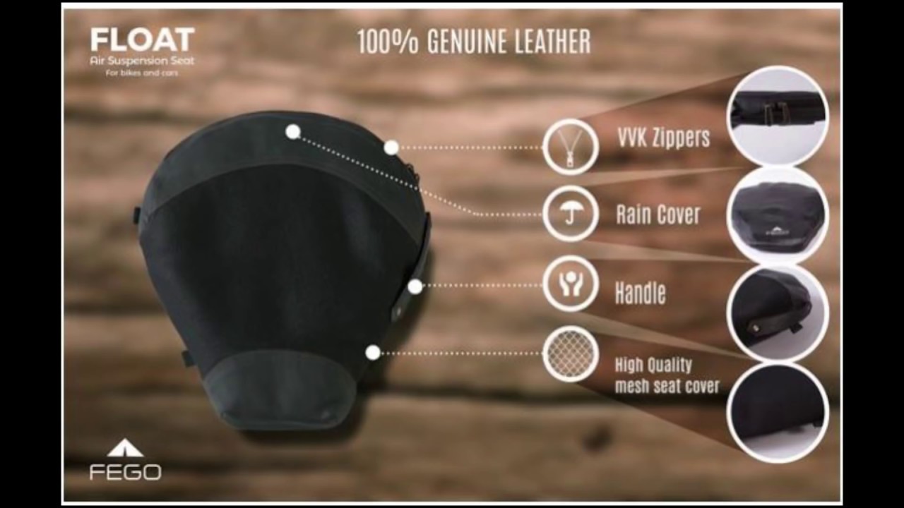FEGO FLOAT AIR SUSPENSION SEAT FOR ANY BIKES | PRORIDERVLOGS