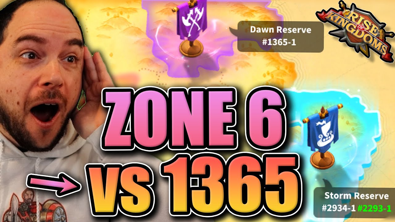 Pass Opening to Z6 Battles [1365 vs 2934 & 2293] King of All Britain KvK Rise of Kingdoms