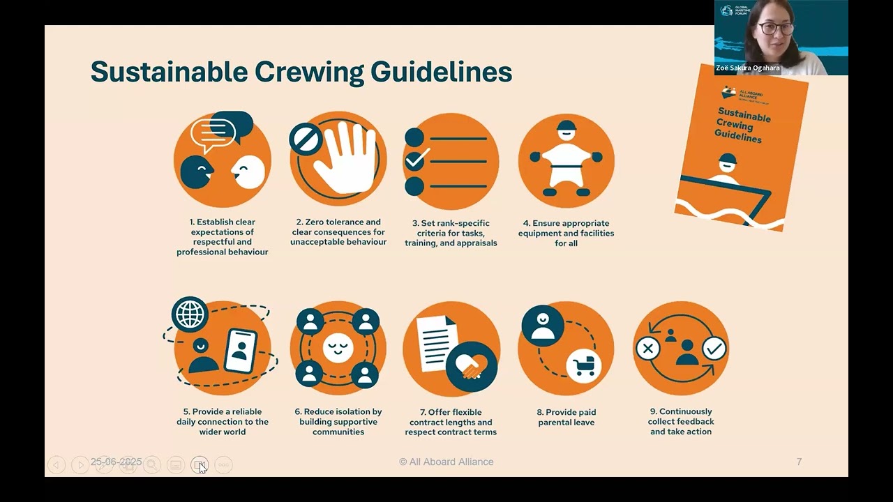 Virtual Launch of Diversity@Sea: The Journey to the Sustainable Crewing Guidelines