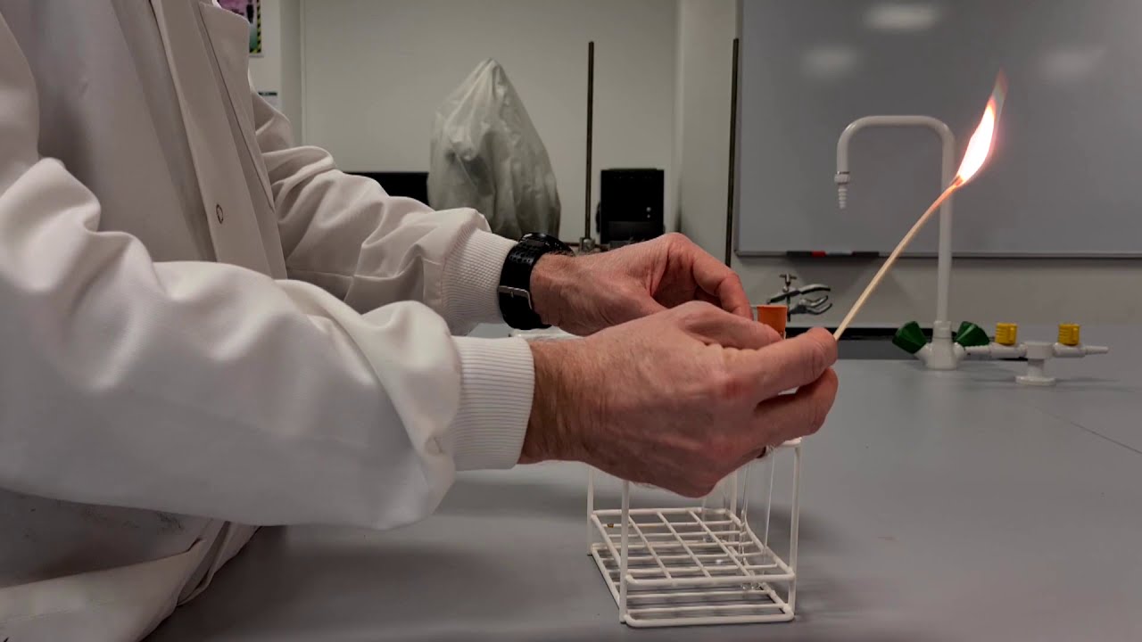 Test for Hydrogen