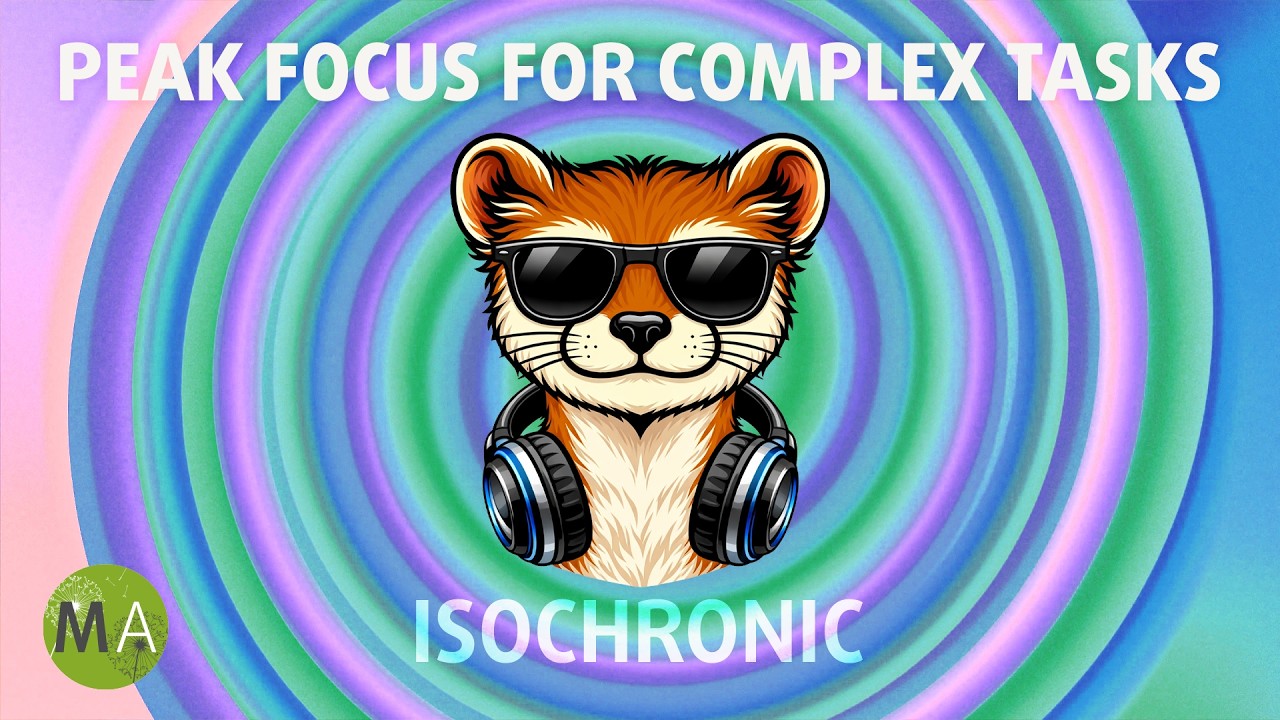 Peak Focus for Complex Tasks | Deep House Mix + Isochronic Tones
