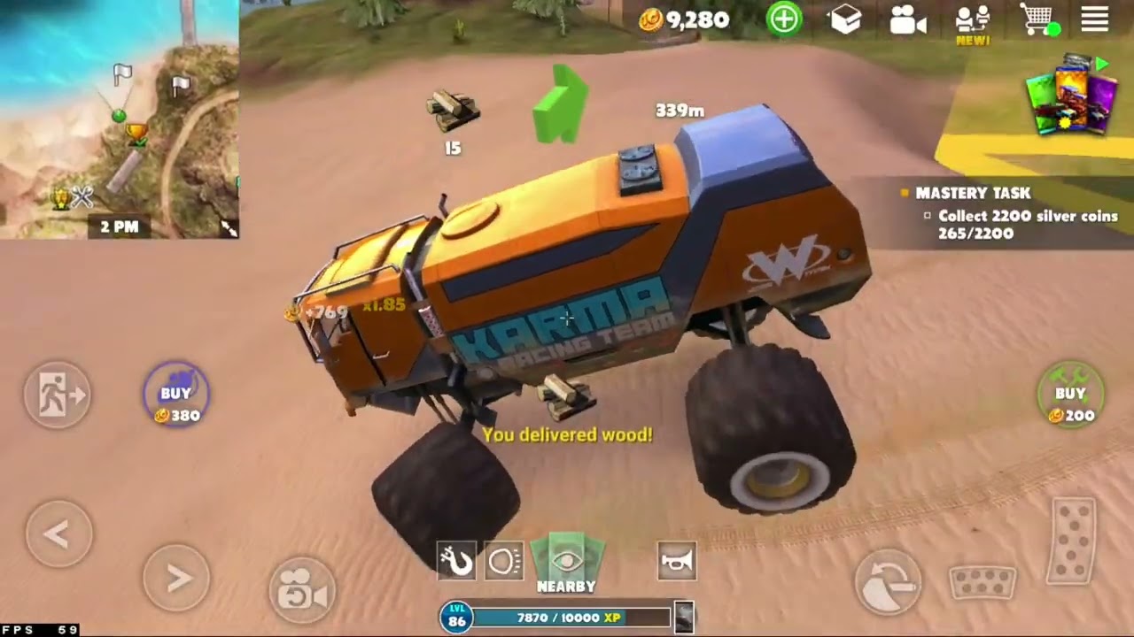 VIP Off The Road OTR Open World Driving wood Transported mode off the road android