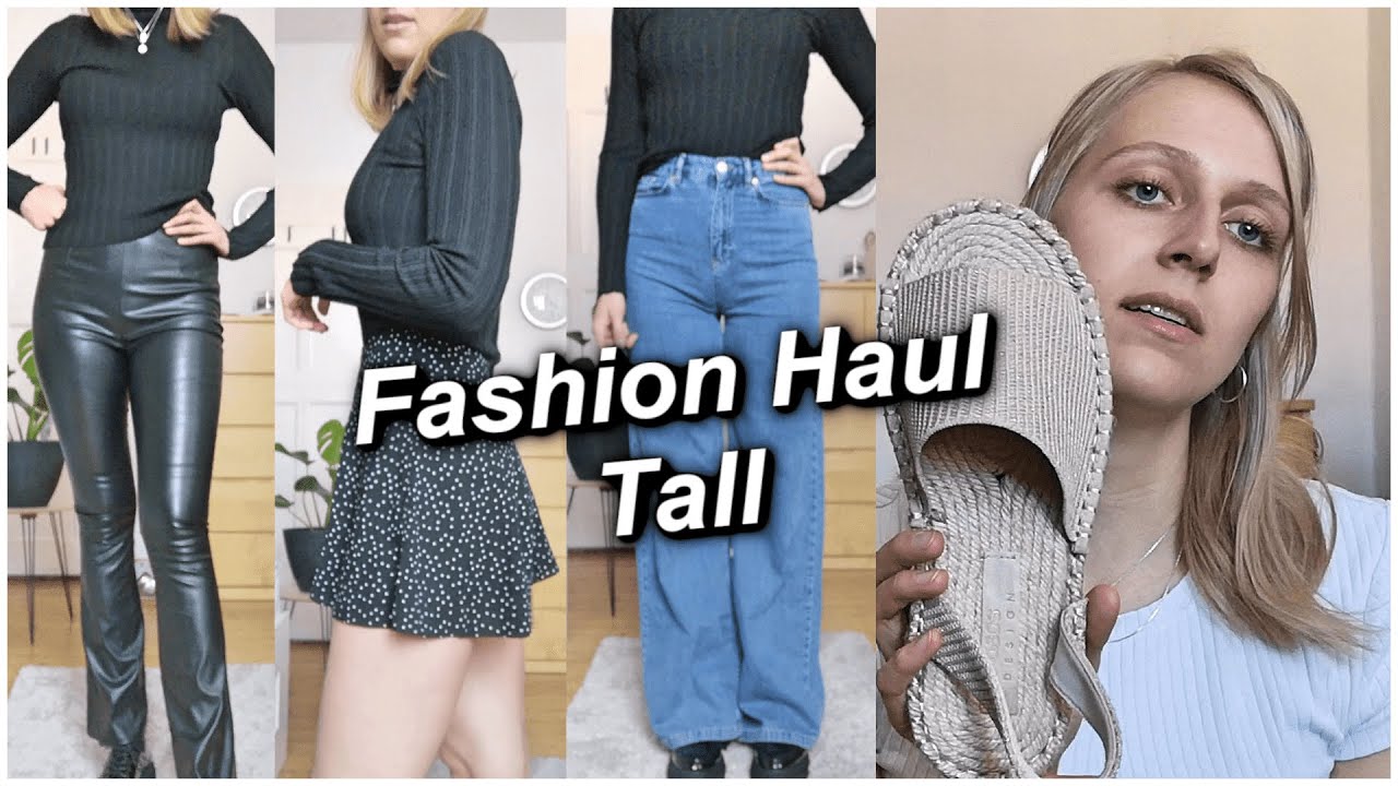 Fashion Haul Tall (ASOS) 2021 l Hosen & Schuhe (Unterteile) für große Frauen l TALL GIRL l  Part 1