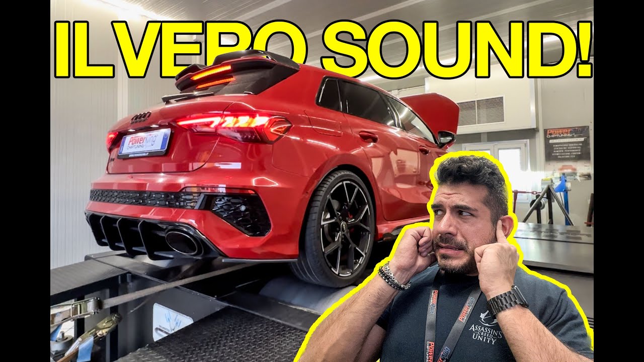 IL "VERO" SOUND BRUTALE DELLA NUOVA AUDI RS3 8Y! 😱😱😱