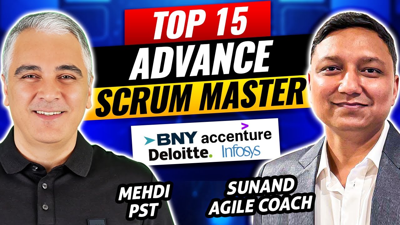 Top 15 Advance scrum master interview questions and answers ⭐ scrum master interview questions