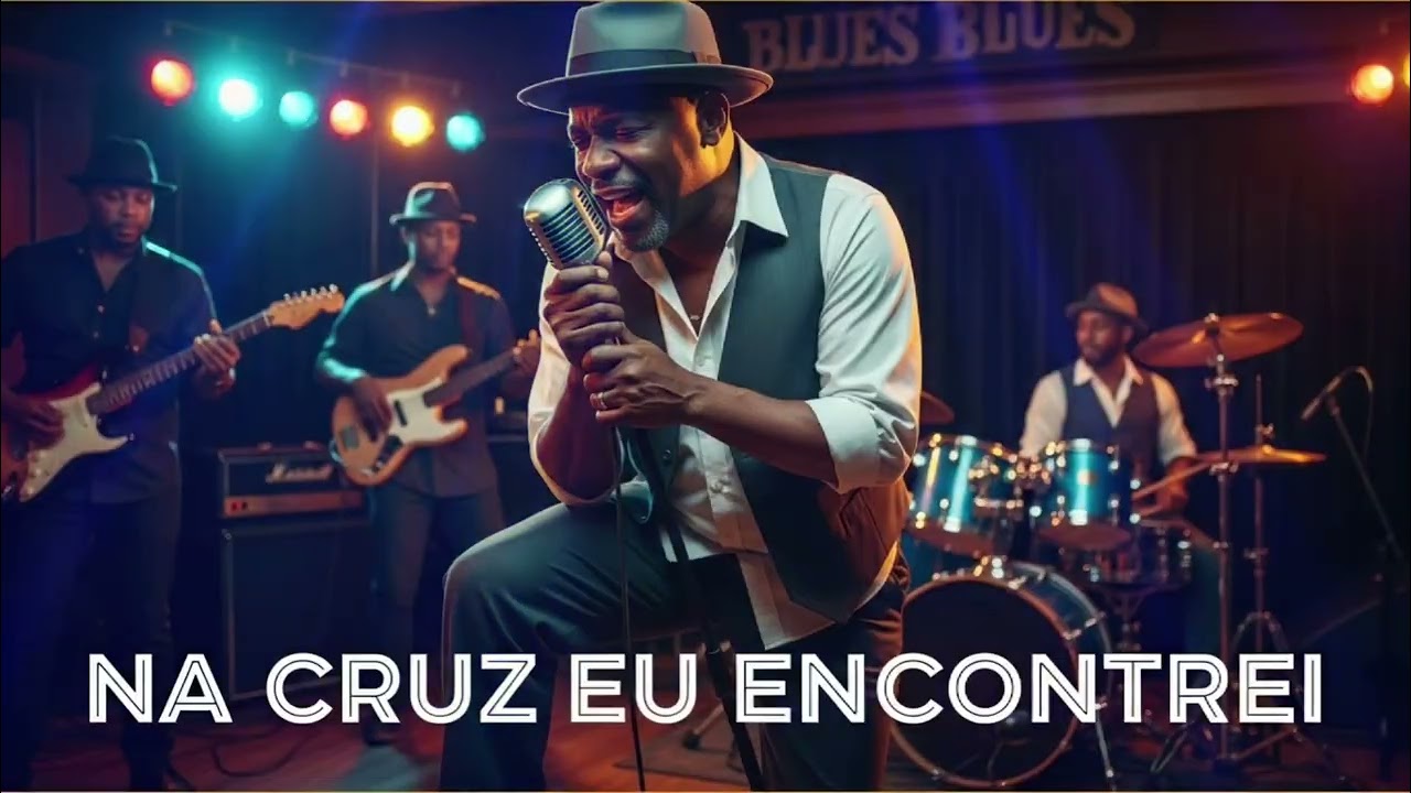 Na Cruz Eu Encontrei | Louvor Gospel Blues | Harpa Cristã | Cruz, Graça e Redenção