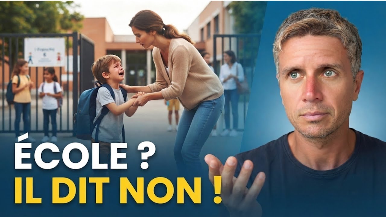 Enfant qui ne veut pas aller à l'école : 7 principes pour le rassurer