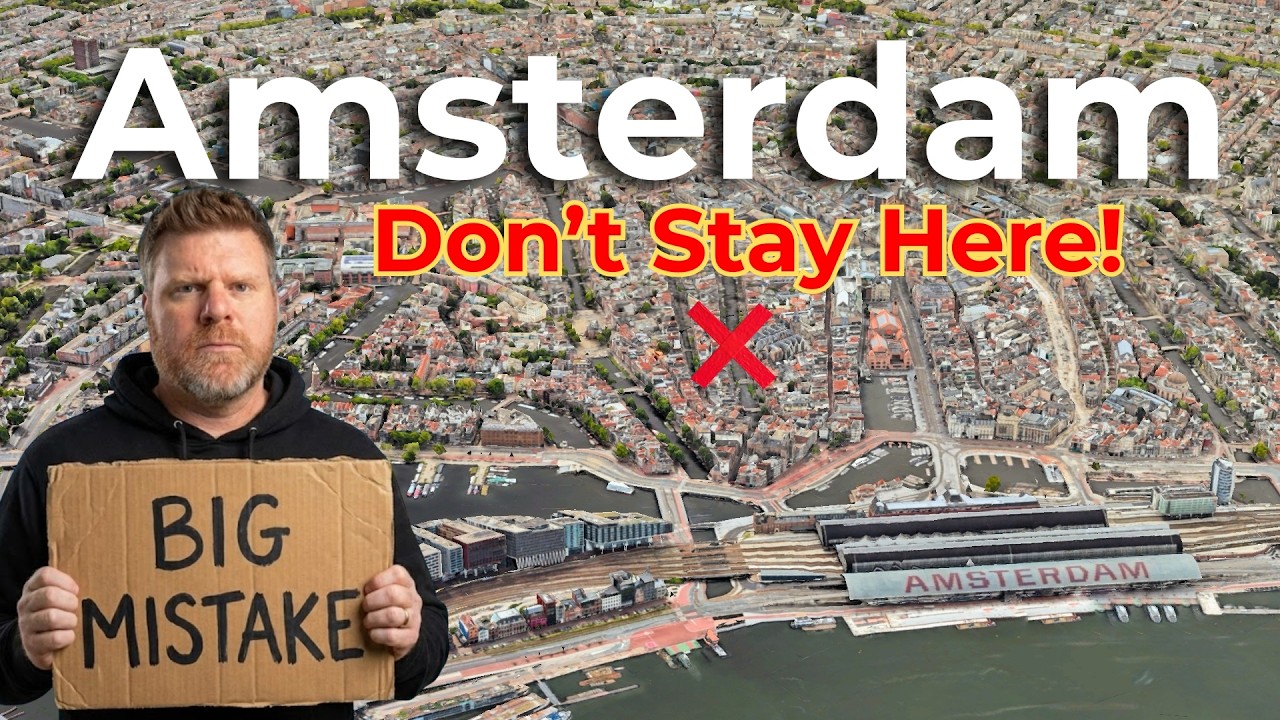 Don't Stay In The Wrong Part Of Amsterdam - We Almost DID!