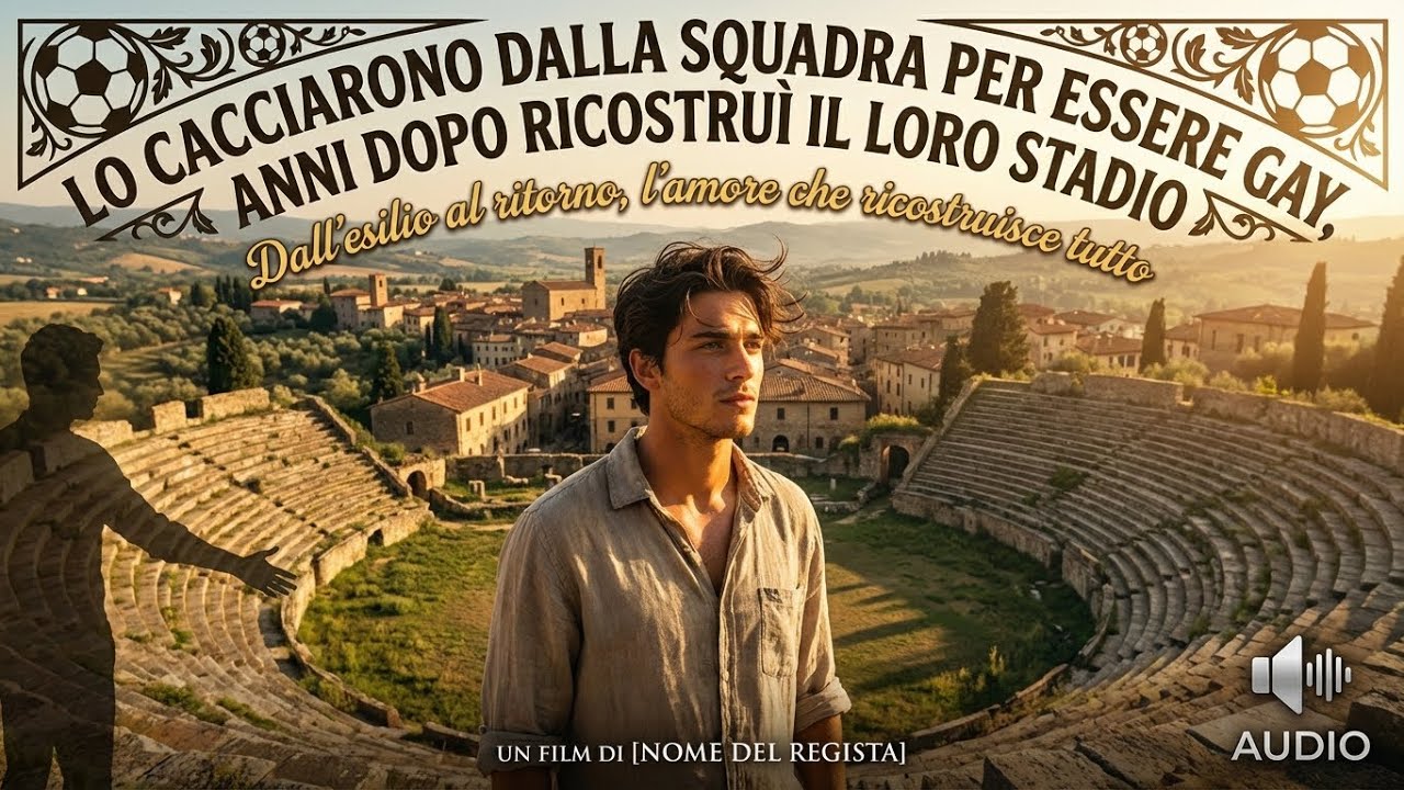 LO CACCIARONO DALLA SQUADRA PER ESSERE GAY, ANNI DOPO RICOSTRUÌ IL LORO STADIO.