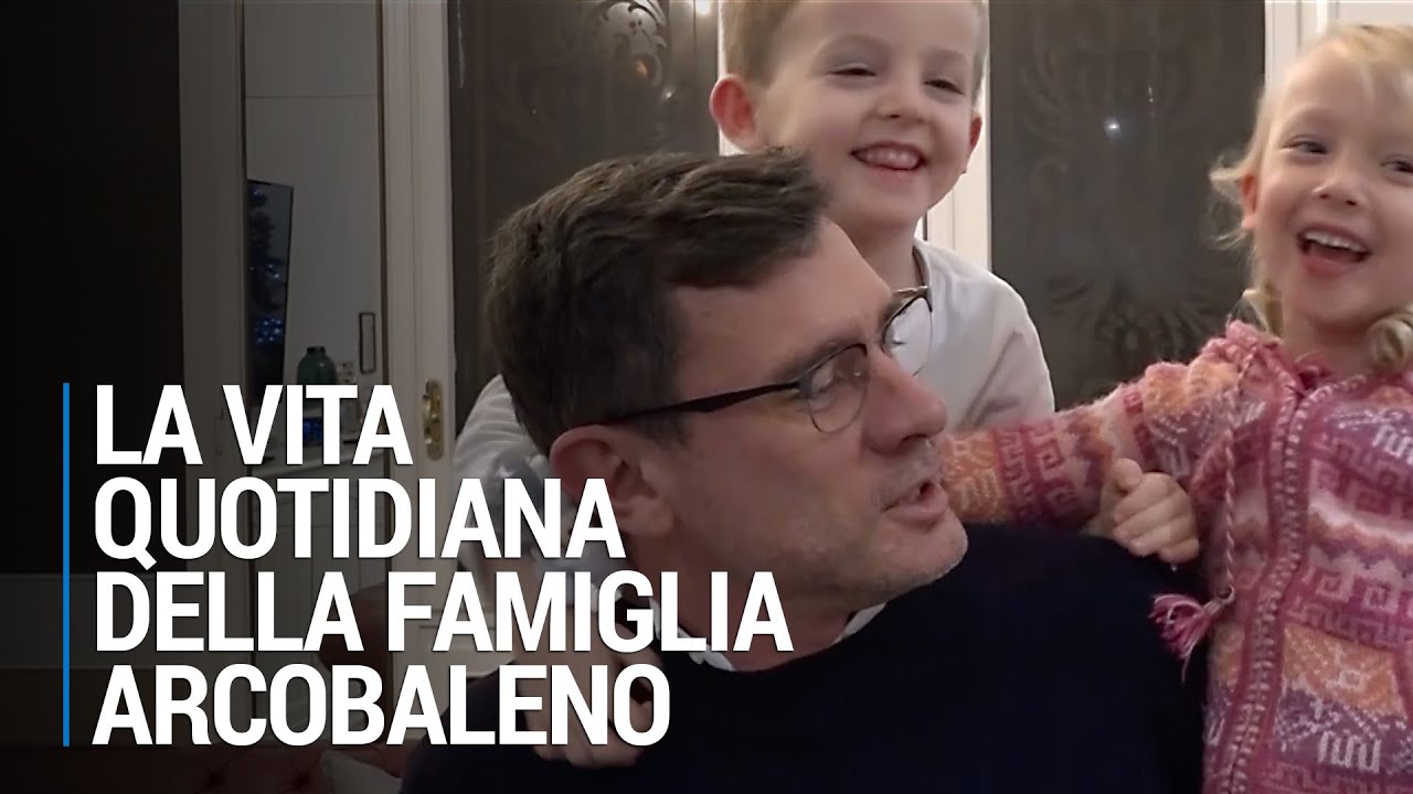 La vita quotidiana della famiglia arcobaleno