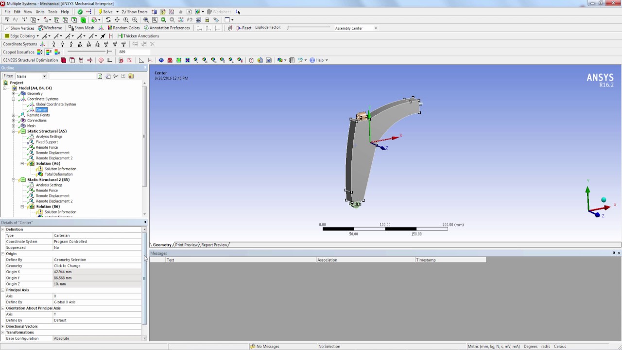 GSAM GTAM Tutorial   Topology Optimization of the Control Arm