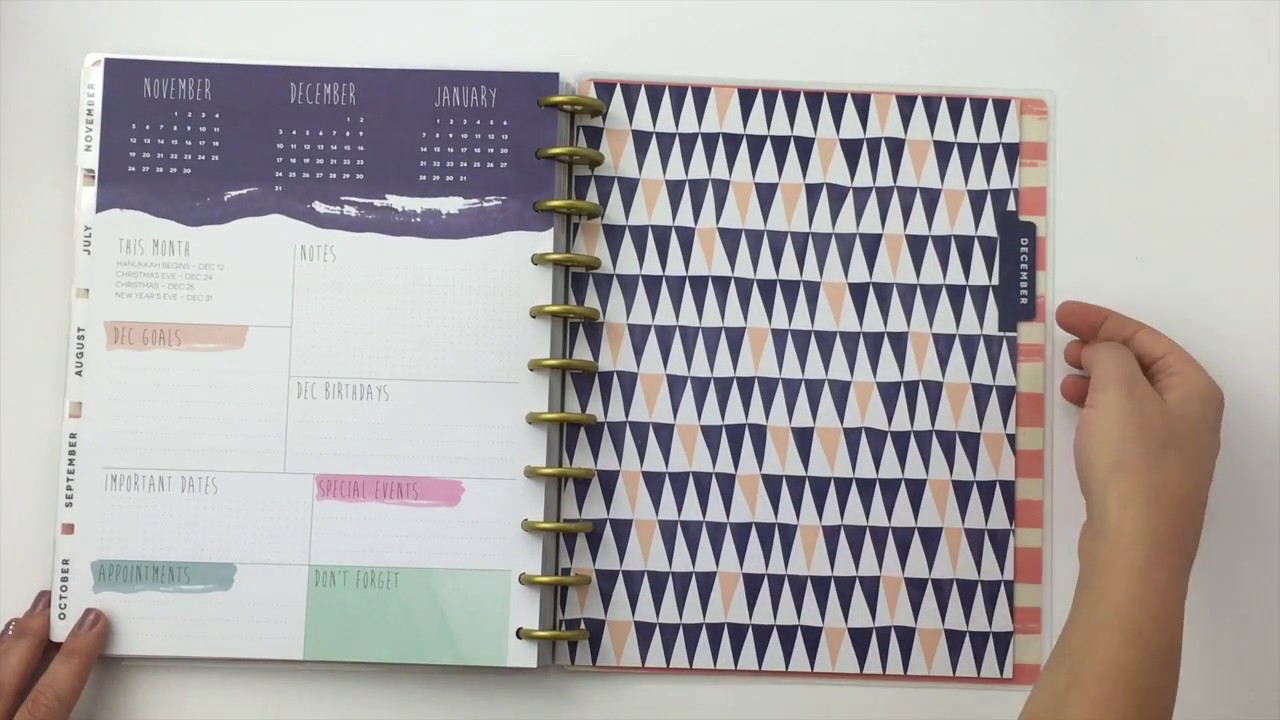 2017 BIG Happy Planner&trade; - Tranquility