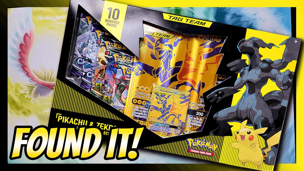 GOLD POKEMON CARDS FOUND AT GAMESTOP!! Pikachu & Zekrom Premium Collection Box Opening!!