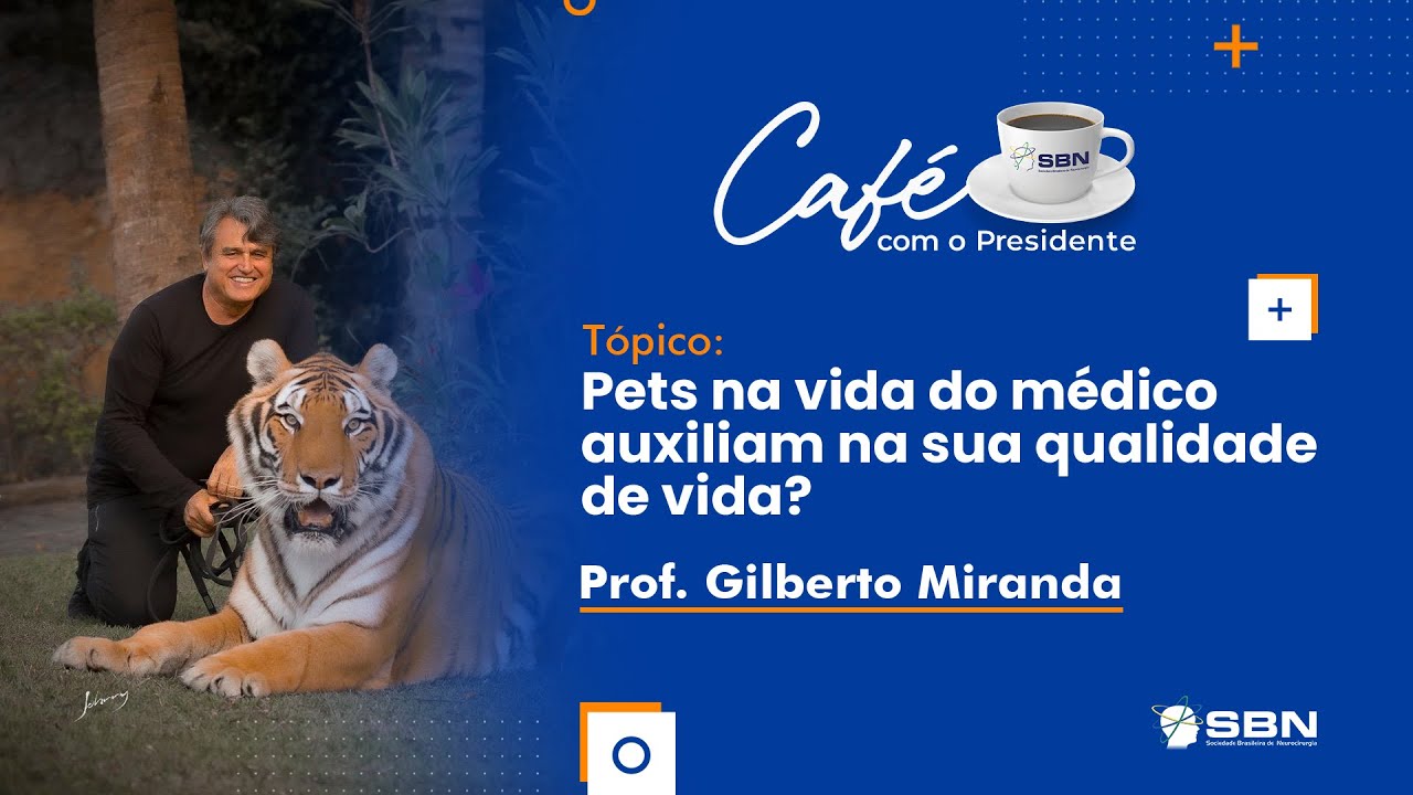 Café com o Presidente | Pets na vida do médico auxiliam na sua qualidade de vida?
