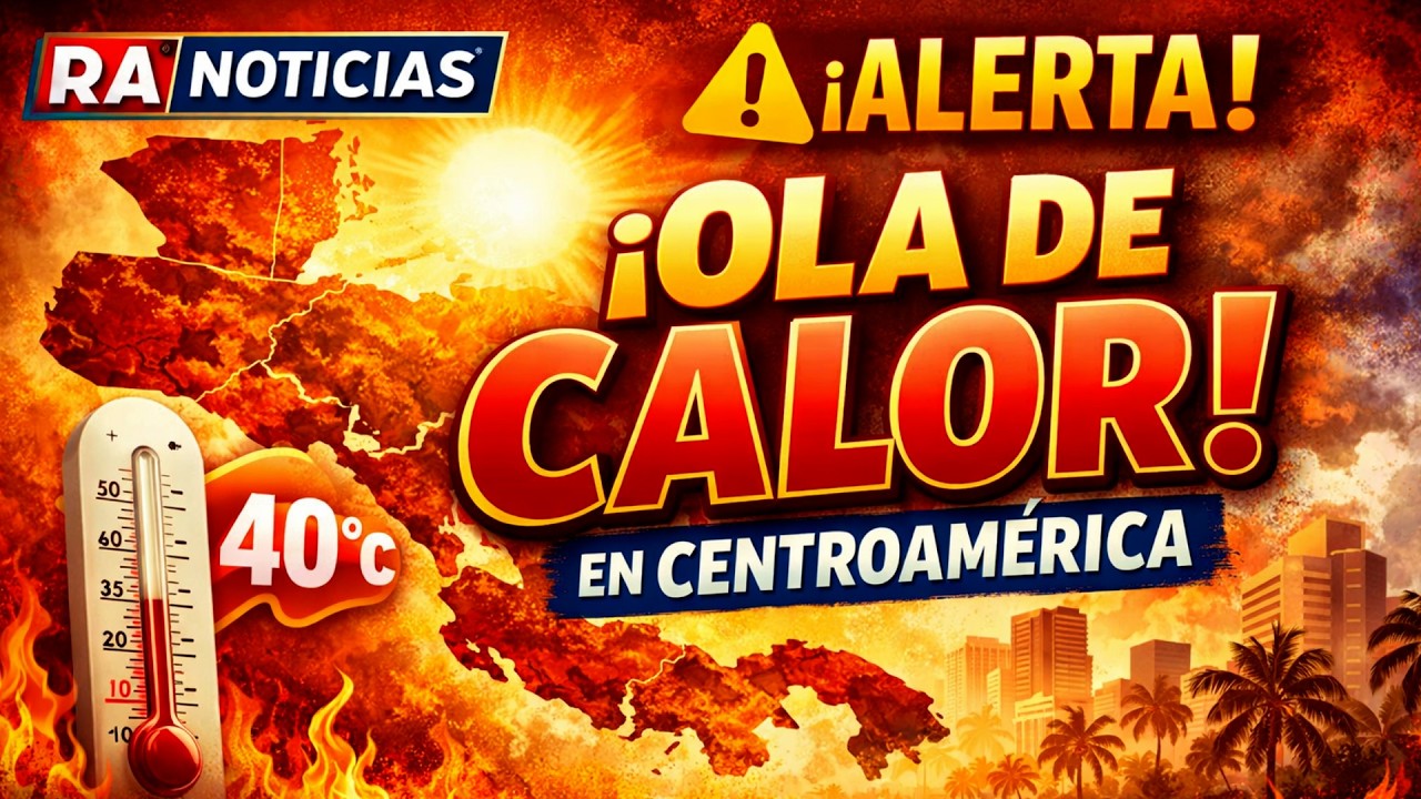 🚨 ALERTA🚨NUEVA OLA DE CALOR PARA CENTROAMÉRICA  🌎🌦️  #pronosticodeltiempo  #temperaturas