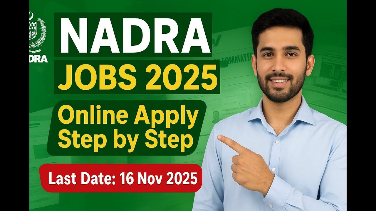 Junior Executive Data Entry Operator Jobs 2025 | How to Online Apply Step by Step | NADRA Jobs 2025