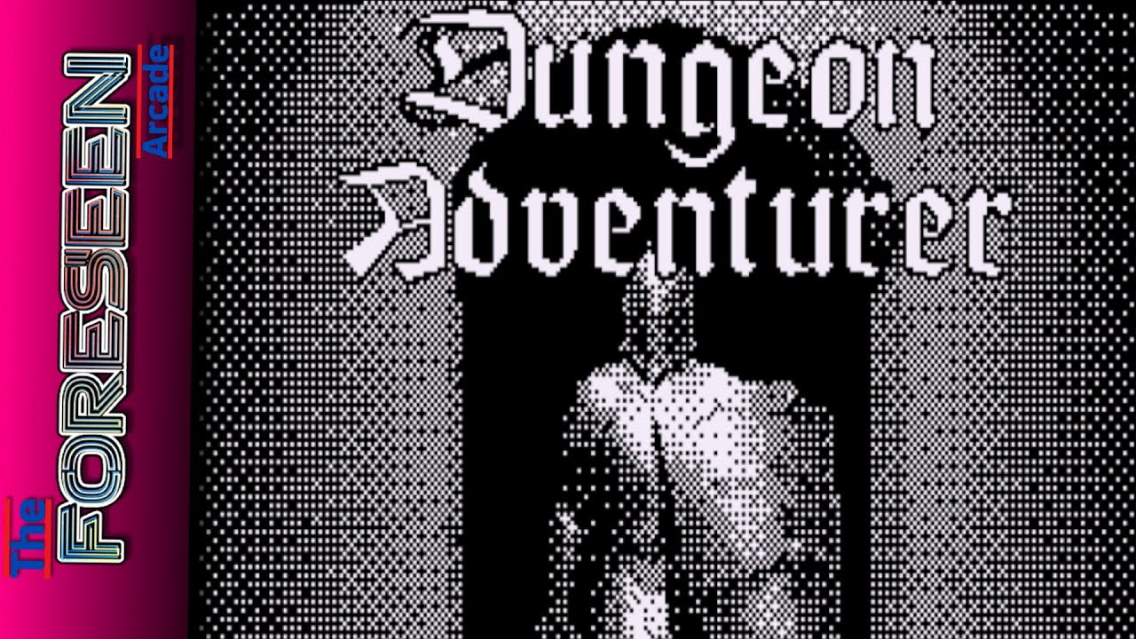 Dungeon Adventurer - Atari 8-Bit Homebrew Gameplay