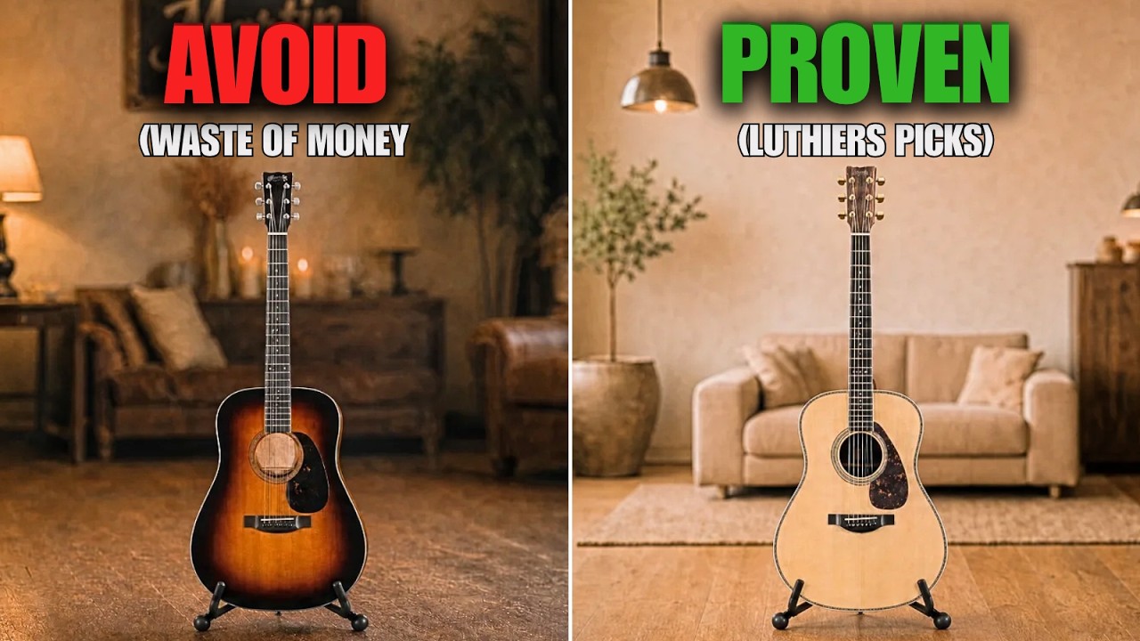 10 Worst And 10 Best Acoustic Guitars You Can Buy (Some Will Shock You)
