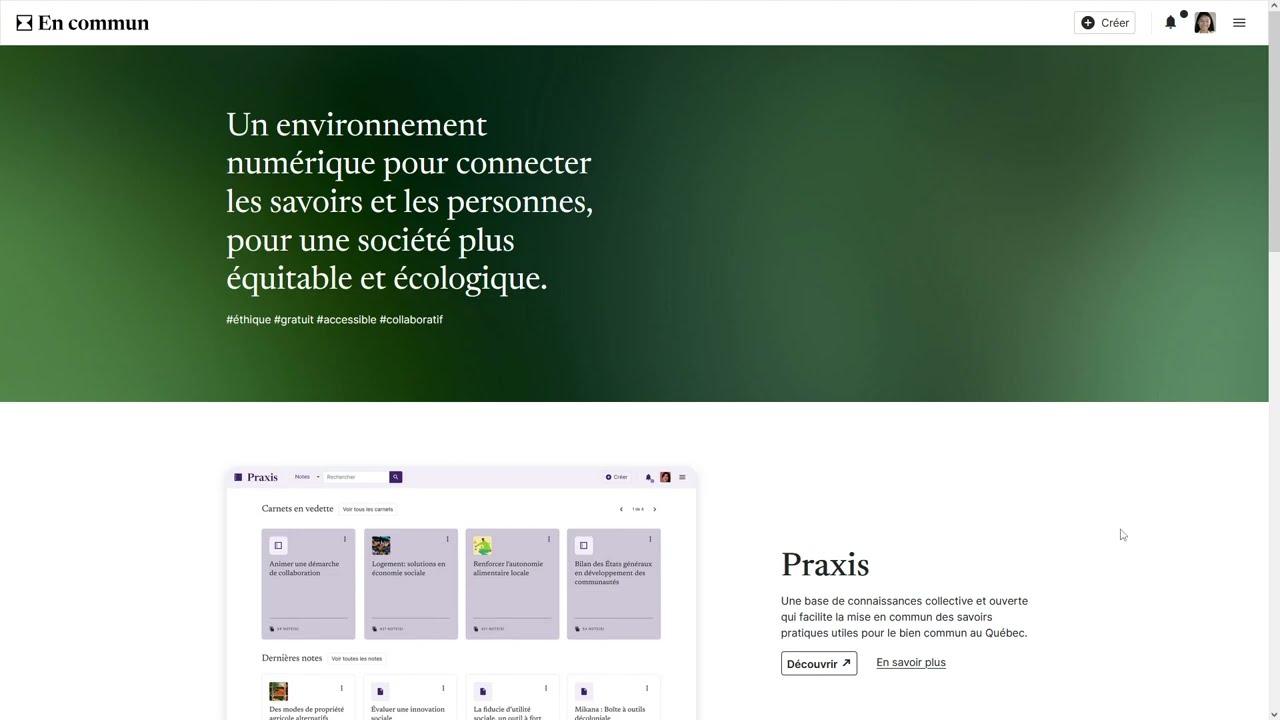 En commun - visite guidée