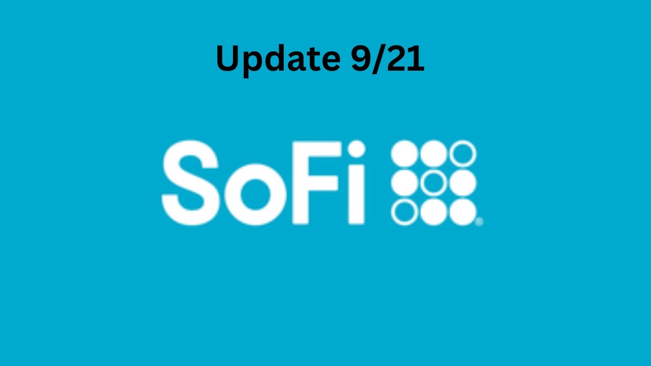 Обновление SOFI 21/09 | Мы стоим на месте, а индексы растут | Все еще ждем $21?