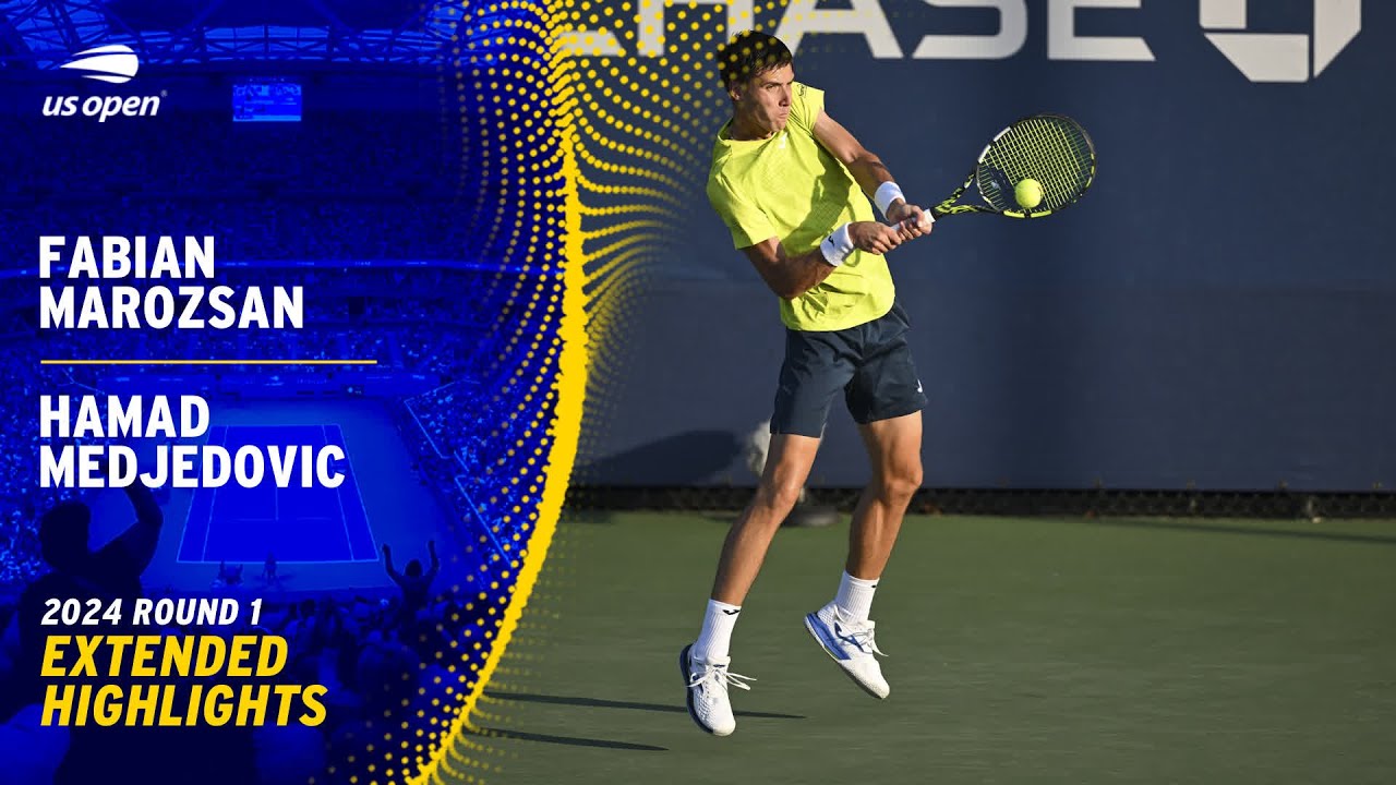 Fabian Marozsan vs. Hamad Medjedovic Extended Highlights | 2024 US Open Round 1