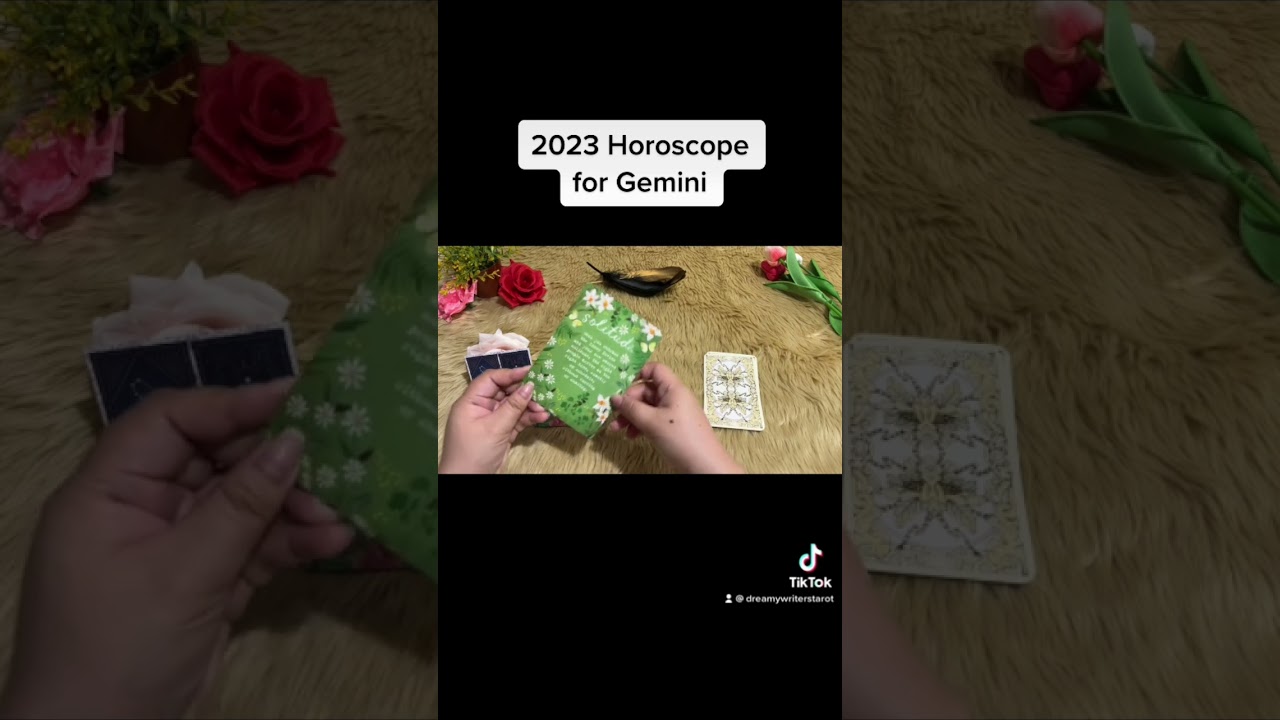 👬🏽 Gemini's 2023 Prediction in Tarot!