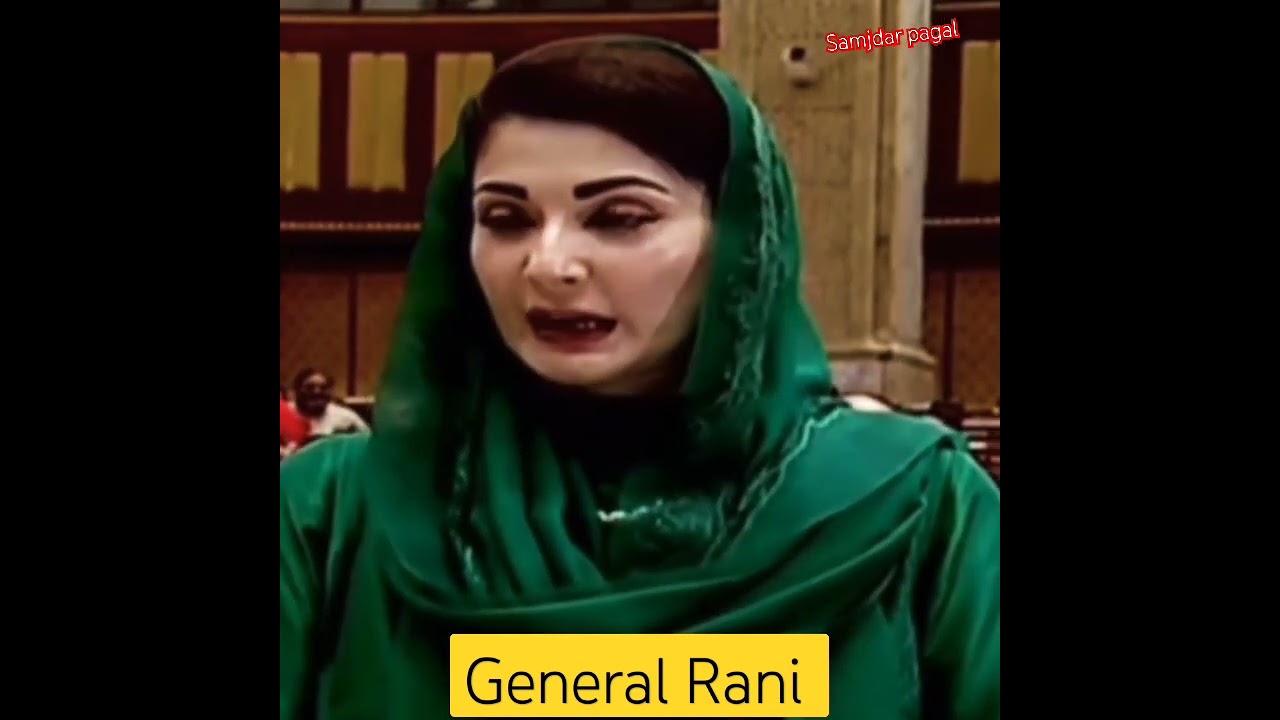 Chief minister General Rani message #pk funny politicians of Pakistan Banana republic