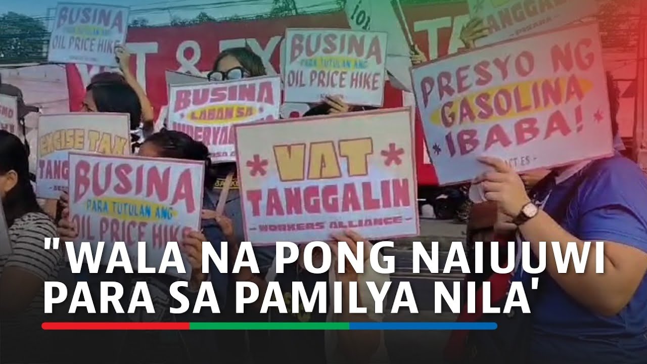 Transport strike vs oil price hike kinasa | ABS-CBN News
