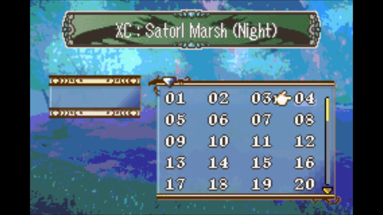 Xenoblade Chronicles : Satorl Marsh (Night) (Fire Emblem GBA SoundFont)